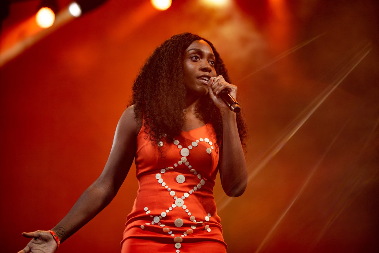 INDIO, CALIFORNIA - APRIL 23: Singer Noname performs onstage during Weekend 2, Day 3 of the 2023 Coa...