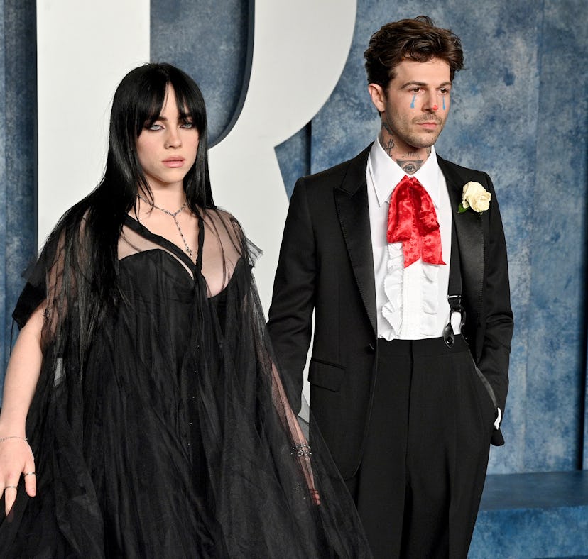 BEVERLY HILLS, CALIFORNIA - MARCH 12: Billie Eilish and Jesse Rutherford attend the 2023 Vanity Fair...