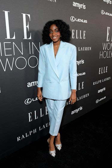 Ayo Edebiri attends ELLE's 29th Annual Women in Hollywood celebration presented by Ralph Lauren, Amy...