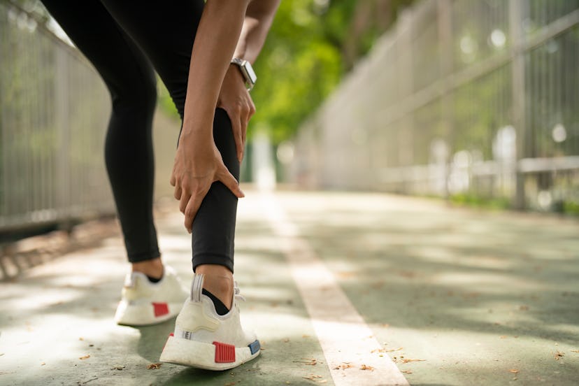 Don't push through pain or injuries when running.