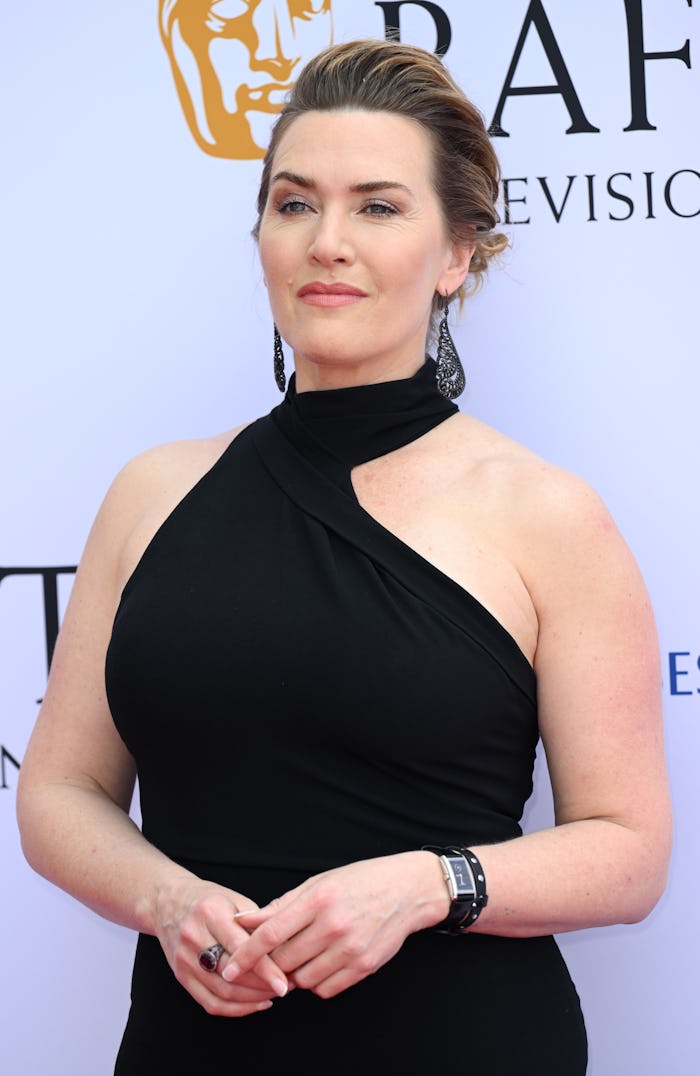 LONDON, ENGLAND - MAY 14: Kate Winslet attends the 2023 BAFTA Television Awards with P&O Cruises at ...