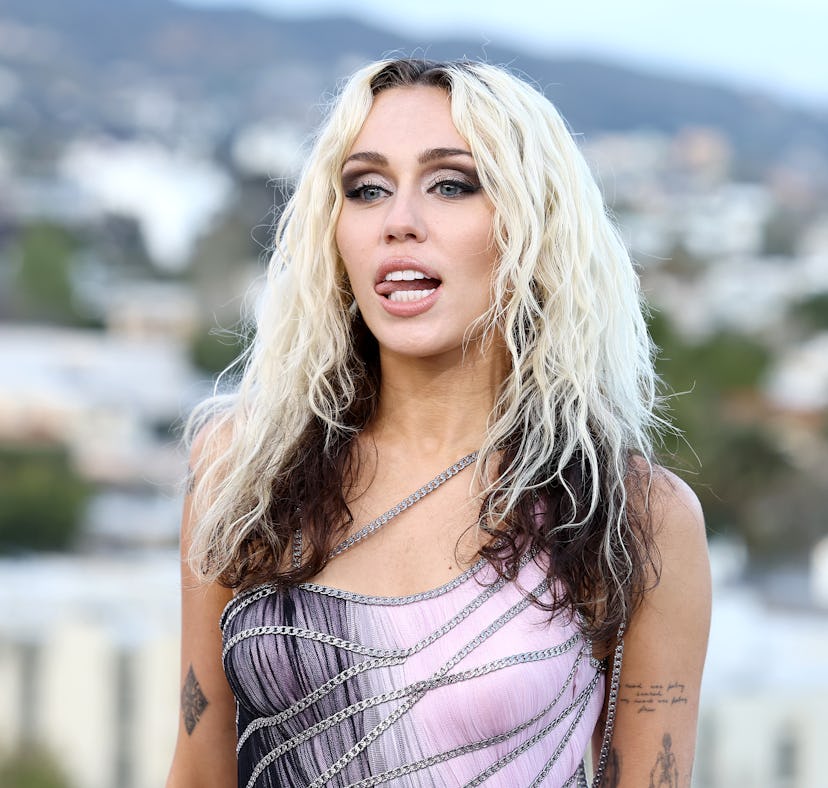 Miley Cyrus hinted at including her unreleased song "Used to be Young" on her 'Bangerz' vinyl.