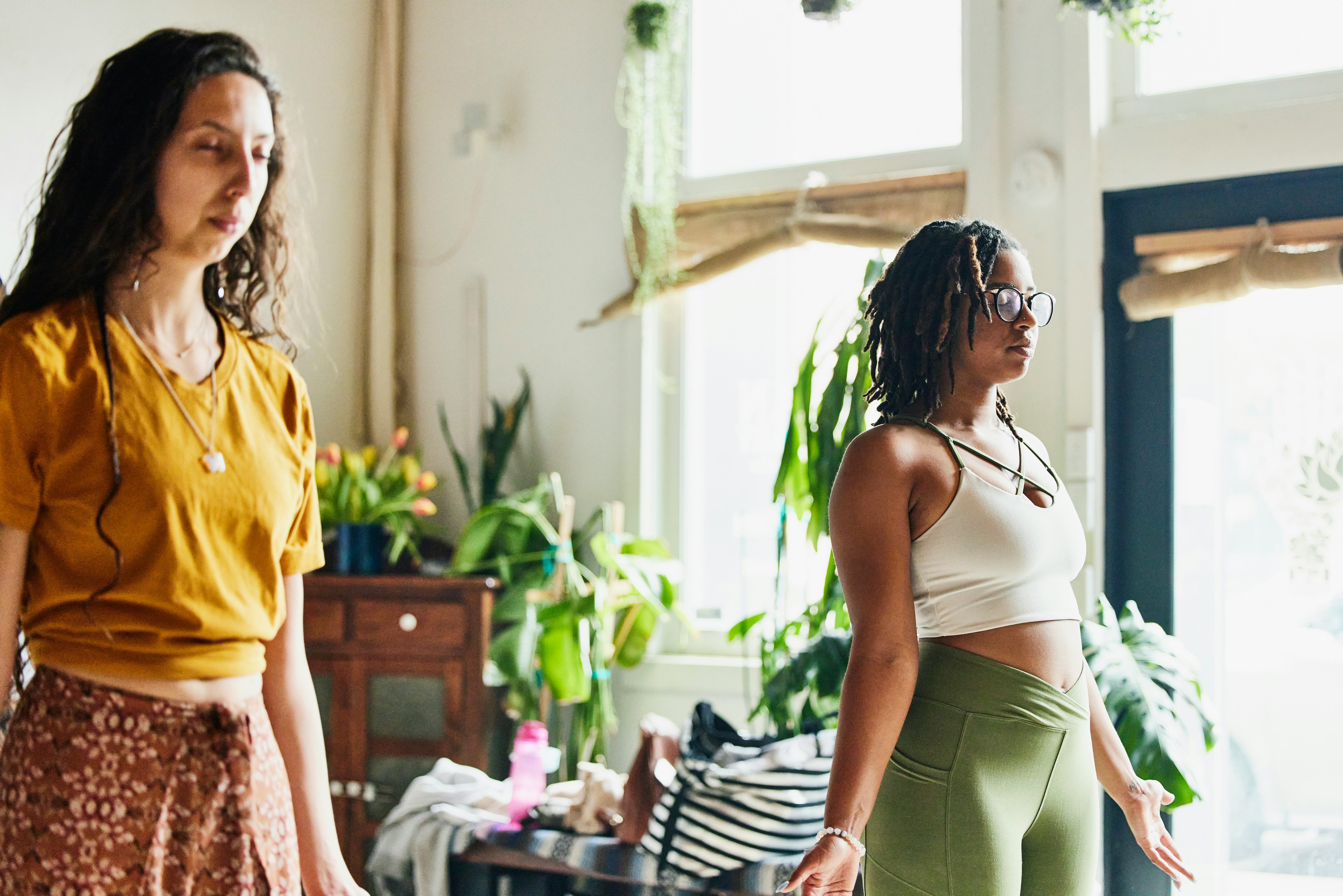 How to do mountain pose.