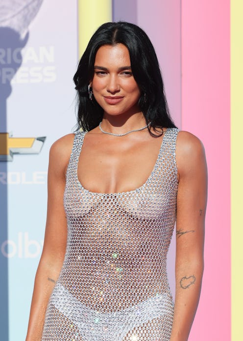 LOS ANGELES, CALIFORNIA - JULY 09: Dua Lipa attends the World Premiere of "Barbie" at Shrine Auditor...