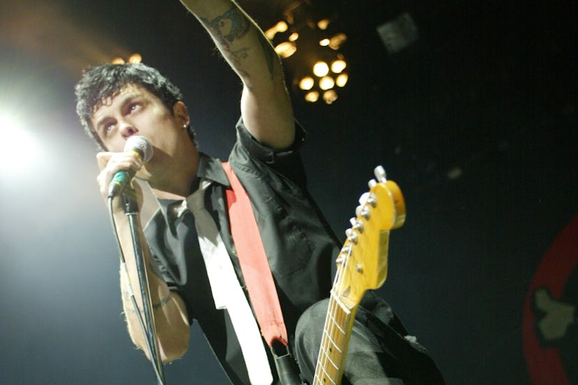 Billie Joe Armstrong of Green Day on the Pop Disaster Tour. (Photo by John Shearer/WireImage)