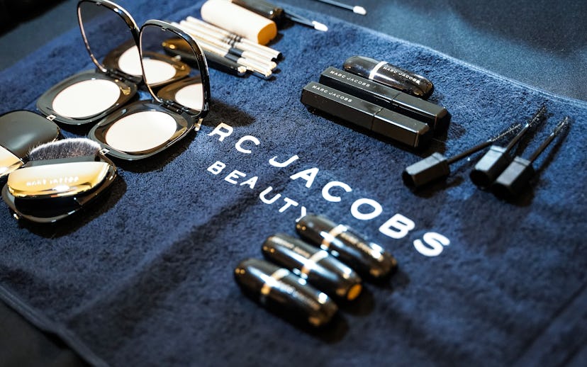NEW YORK, NEW YORK - FEBRUARY 13: Atmosphere backstage during the Marc Jacobs FW19 Runway Show at Pa...