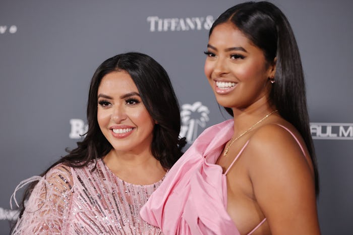 Vanessa Bryant and Natalia Diamante Bryant attend the Baby2Baby 10-Year Gala Presented By Paul Mitc...