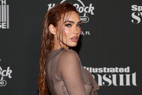 Megan Fox attends the Sports Illustrated Swimsuit 2023 party.