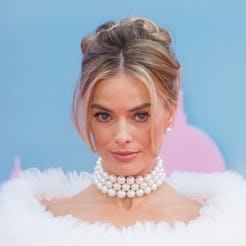 LONDON, UNITED KINGDOM - JULY 12: Margot Robbie attends the European premiere of ‘Barbie’ at the Cin…