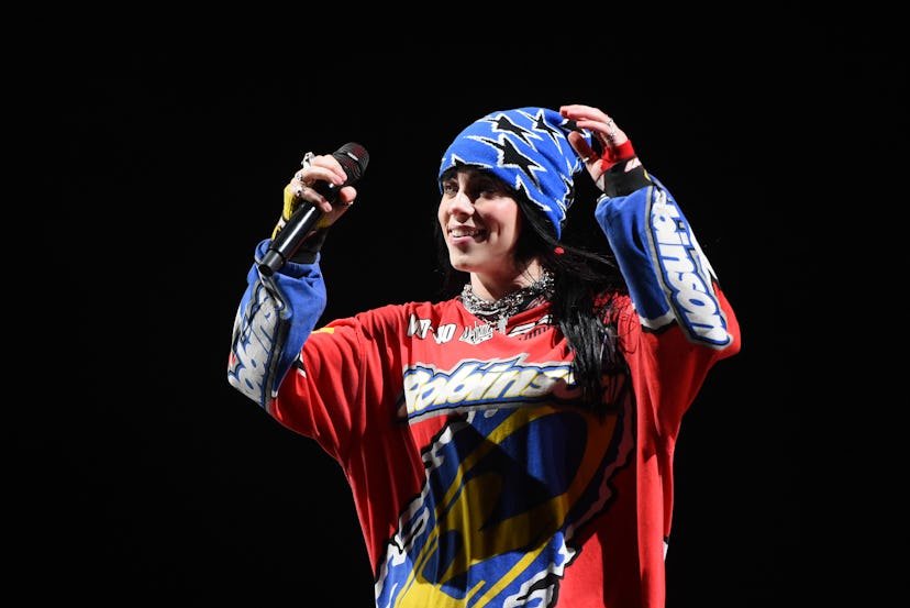 Billie Eilish referenced the "although enjoyment" meme during her "What Was I Made For?" performance...