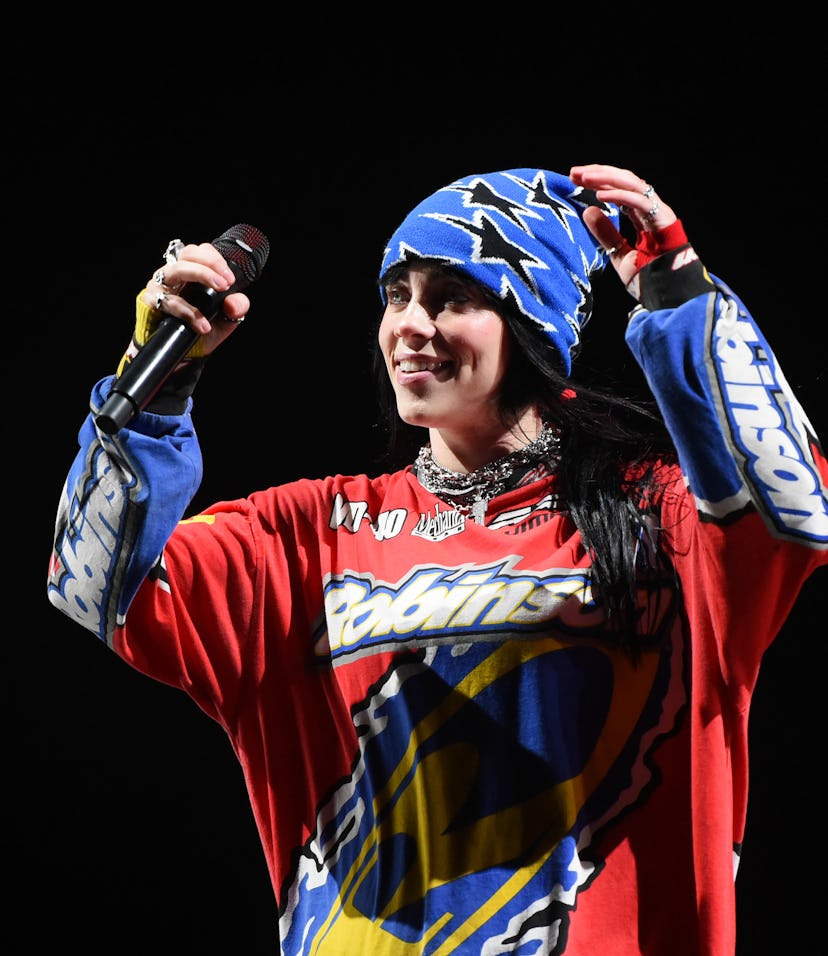 Billie Eilish referenced the "although enjoyment" meme during her "What Was I Made For?" performance...