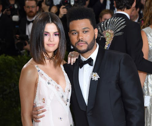 NEW YORK, NY - MAY 01:  Selena Gomez and The Weeknd attend the "Rei Kawakubo/Comme des Garcons: Art ...