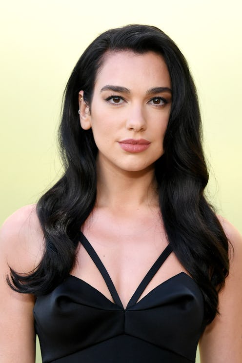 WEST HOLLYWOOD, CALIFORNIA - MARCH 09: Dua Lipa attends the Versace FW23 Show at Pacific Design Cent…