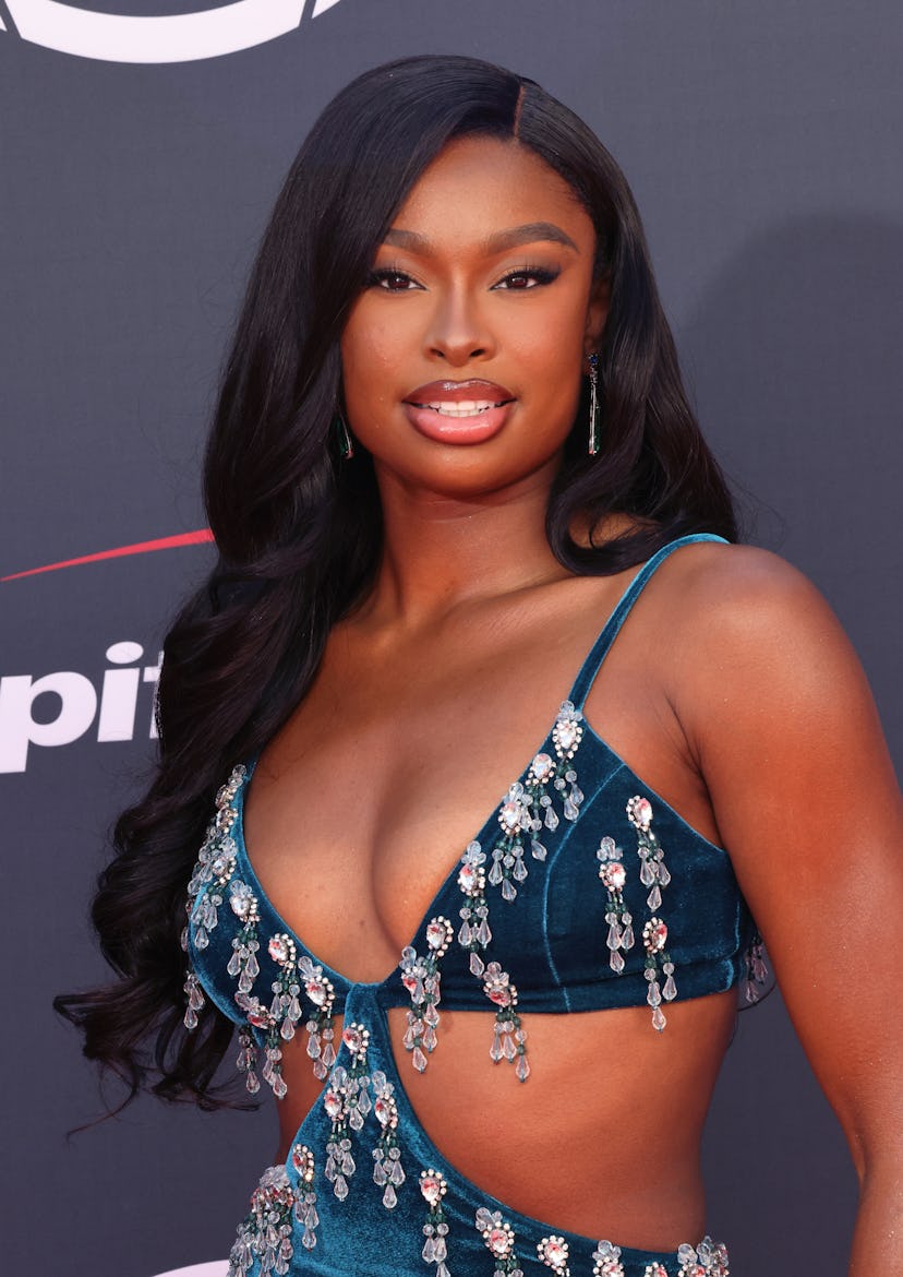 Coco Jones attends the 2023 ESPYs Awards at the Dolby Theatre.