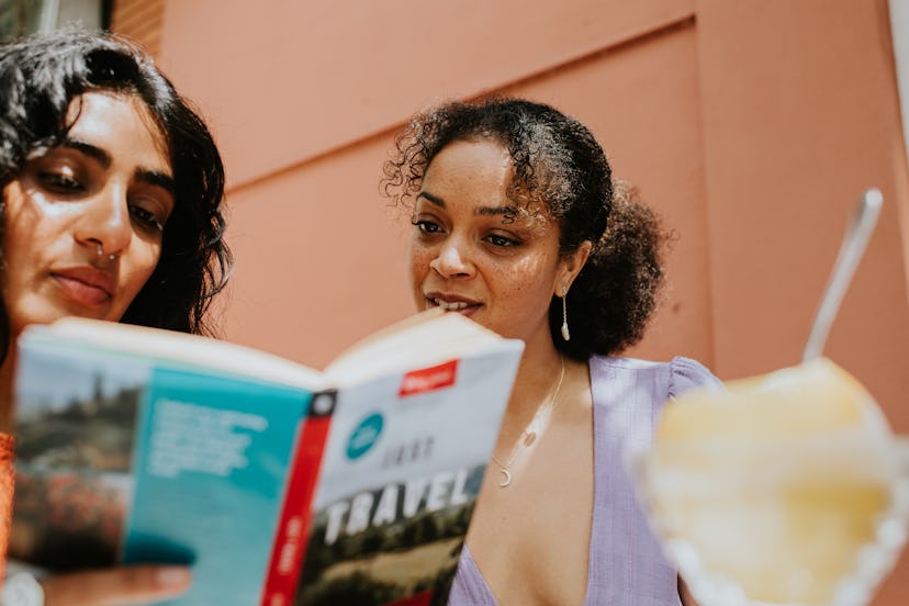 Aquarius likes to travel alone, though they do make friends along the way.