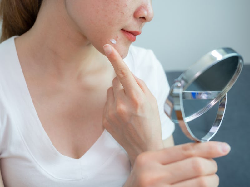 Acne is a skin condition that occurs when your hair follicles become plugged with oil and dead skin ...