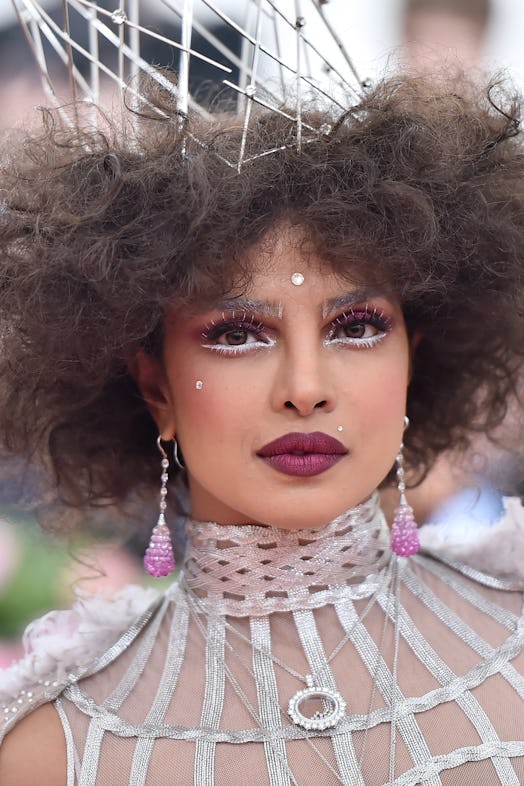Priyanka Chopra metallic lipstick Met Gala 2019