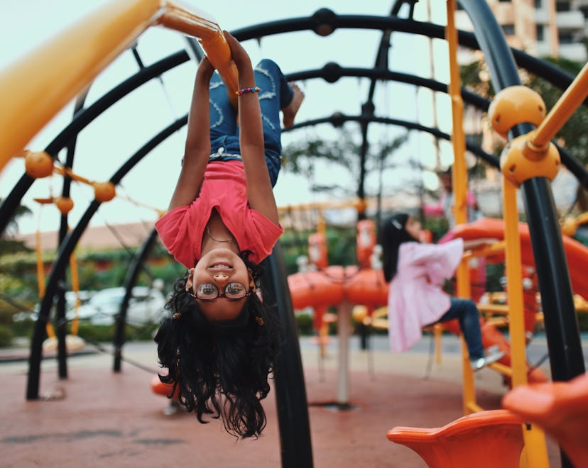 a child on a playground might be in the Yellow Zone, according to the Zones of Regulation