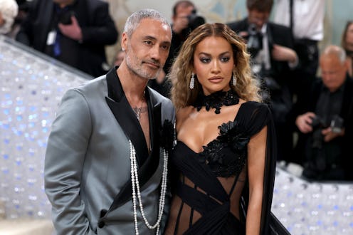 NEW YORK, NEW YORK - MAY 01: (L-R) Taika Waititi and Rita Ora attend The 2023 Met Gala Celebrating "...