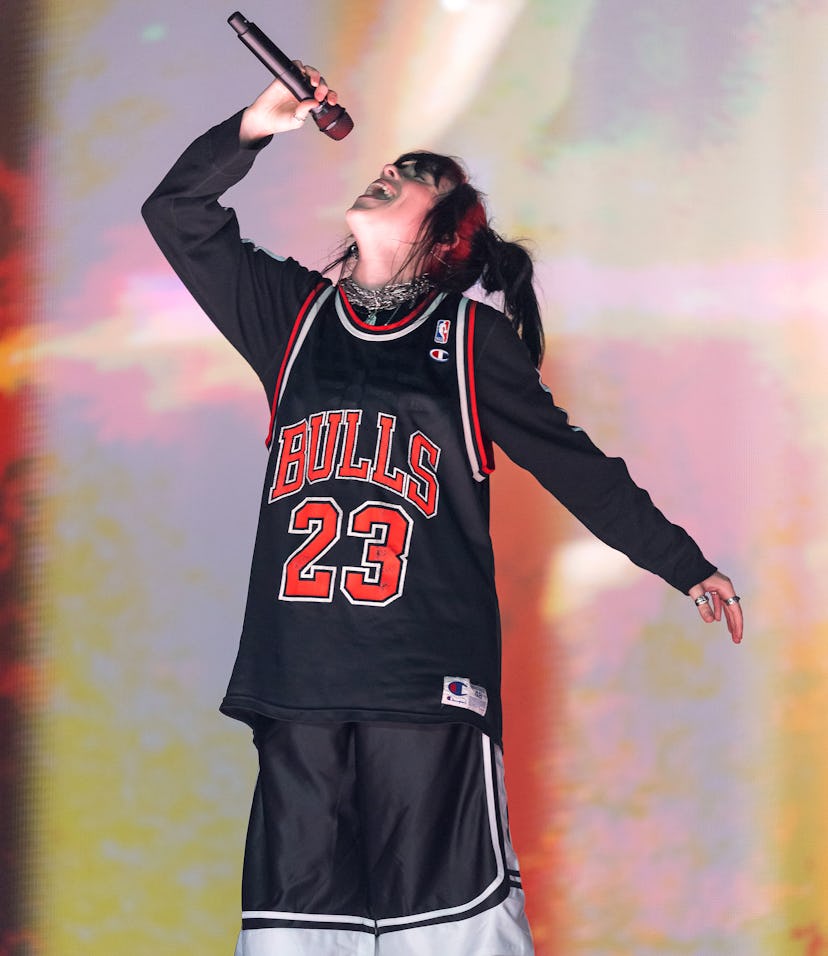 Billie Eilish dedicated "Never Felt So Alone" to Angus Cloud at Lollapalooza.