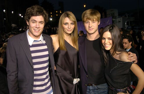 Adam Brody, Mischa Barton, Benjamin McKenzie, and Rachel Bilson of "The O.C." (Photo by KMazur/WireI...
