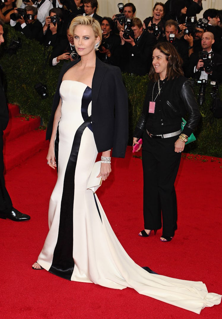 Charlize Theron attends the 'Charles James: Beyond Fashion' Costume Institute Gala 