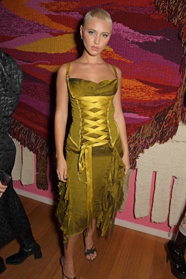 Iris Law attends the Perfect Magazine LFW party hosted by Katie Grand & Bryan Tambao aka Bryanboy at...