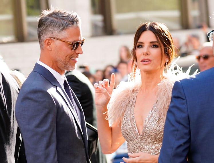 Sandra Bullock and Bryan Randall are seen at 'Oceans 8' World Premiere on June 5, 2018 in New York C...