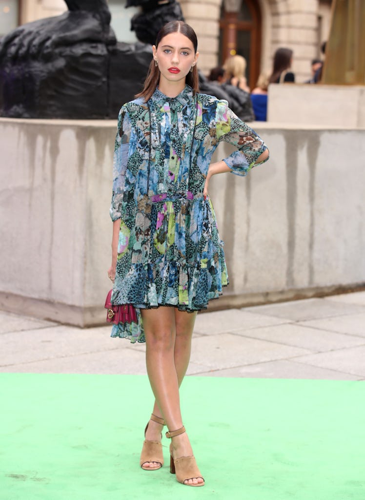 Iris Law attends the Royal Academy of Arts Summer exhibition preview at Royal Academy of Arts on Jun...