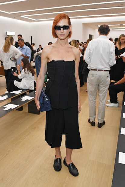 NEW YORK, NEW YORK - SEPTEMBER 09: Hari Nef attends the Proenza Schouler SS24 front row during New Y...