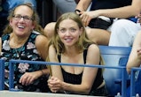 NEW YORK, NEW YORK - SEPTEMBER 09: Amanda Seyfried is seen at the Final game with Coco Gauff vs. Ary...
