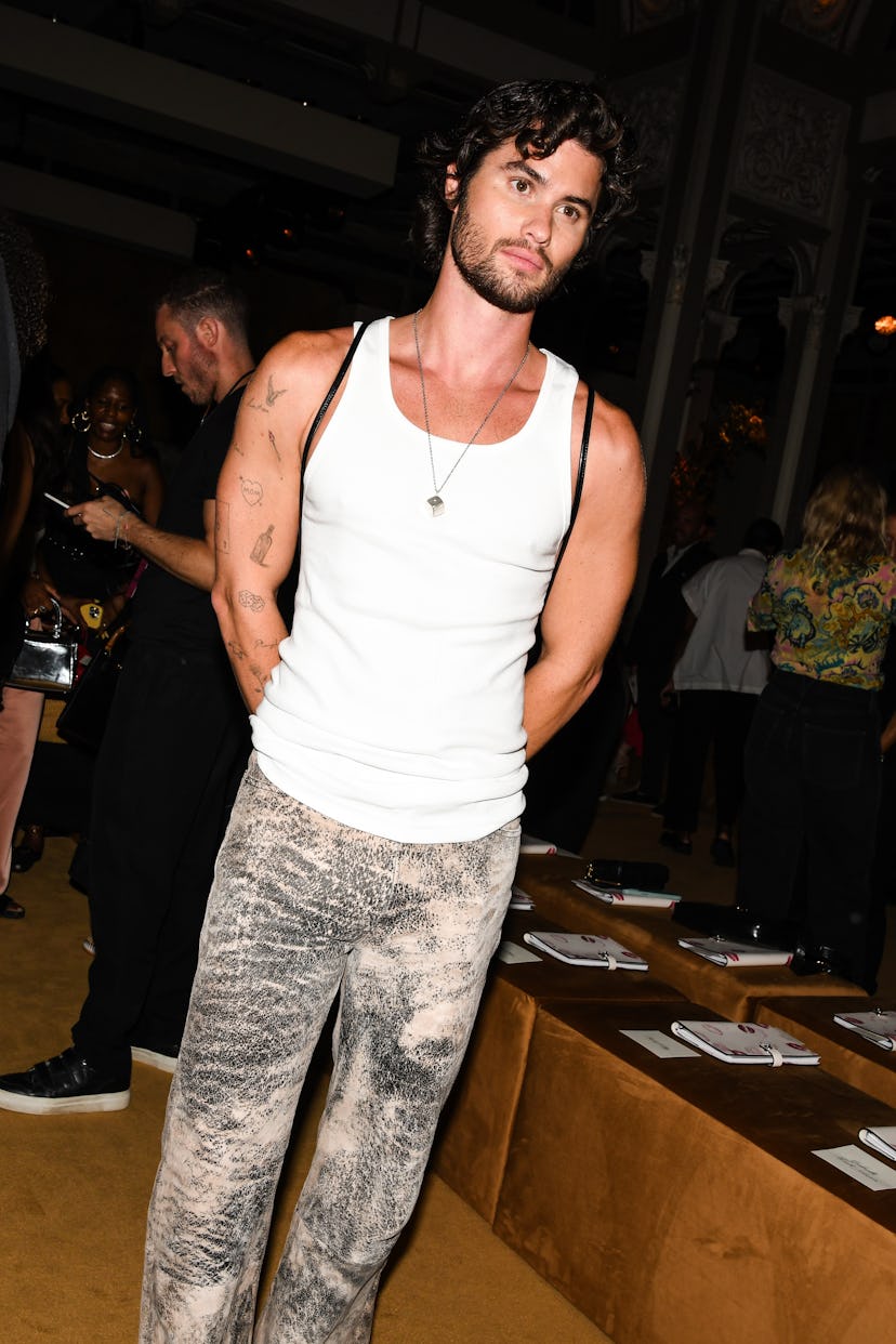 Chase Stokes at the COACH Spring 2024 Ready To Wear Runway Show and dinner event at the New York Pub...