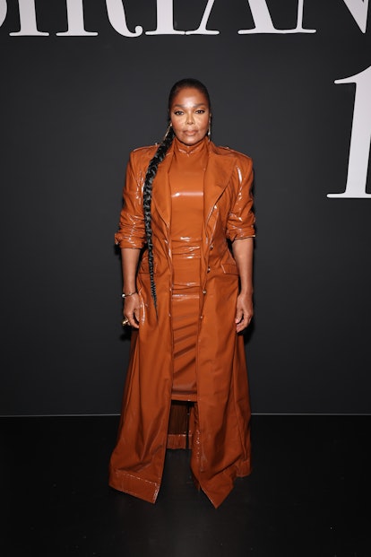 NEW YORK, NEW YORK - SEPTEMBER 08: Janet Jackson attends the Christian Siriano SS24 Runway Show at T...