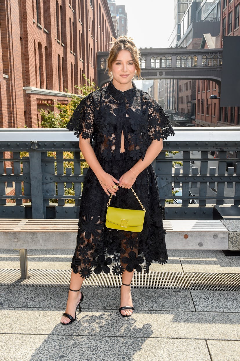 Mackenzie Ziegler at the Kate Spade Spring 2024 Ready To Wear Runway Show at The High Line on Septem...