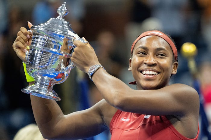 Coco Gauff is a tennis champ.
