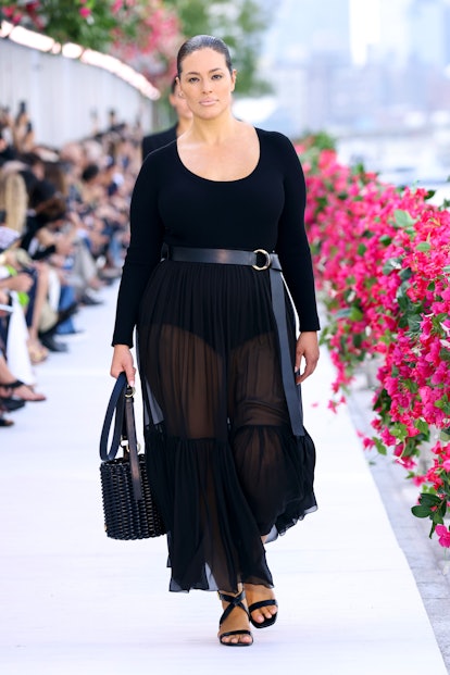 Ashley Graham walks the runway during the Michael Kors Collection Spring/Summer 2024 Runway Show.