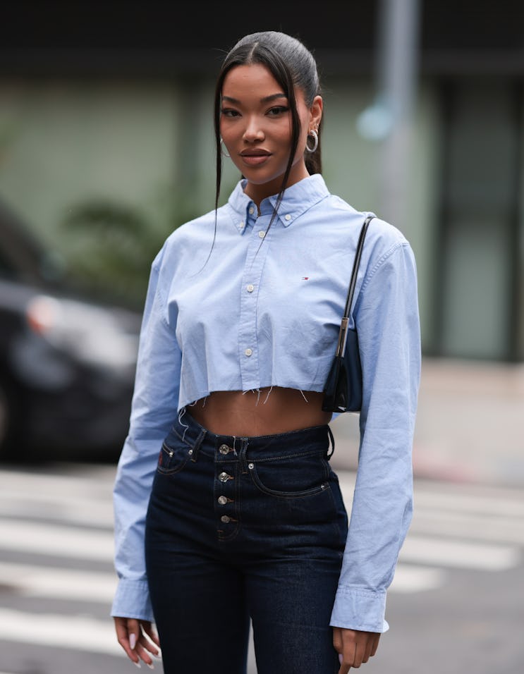 New York Fashion Week Spring/Summer 2024 Street Style Beauty trends