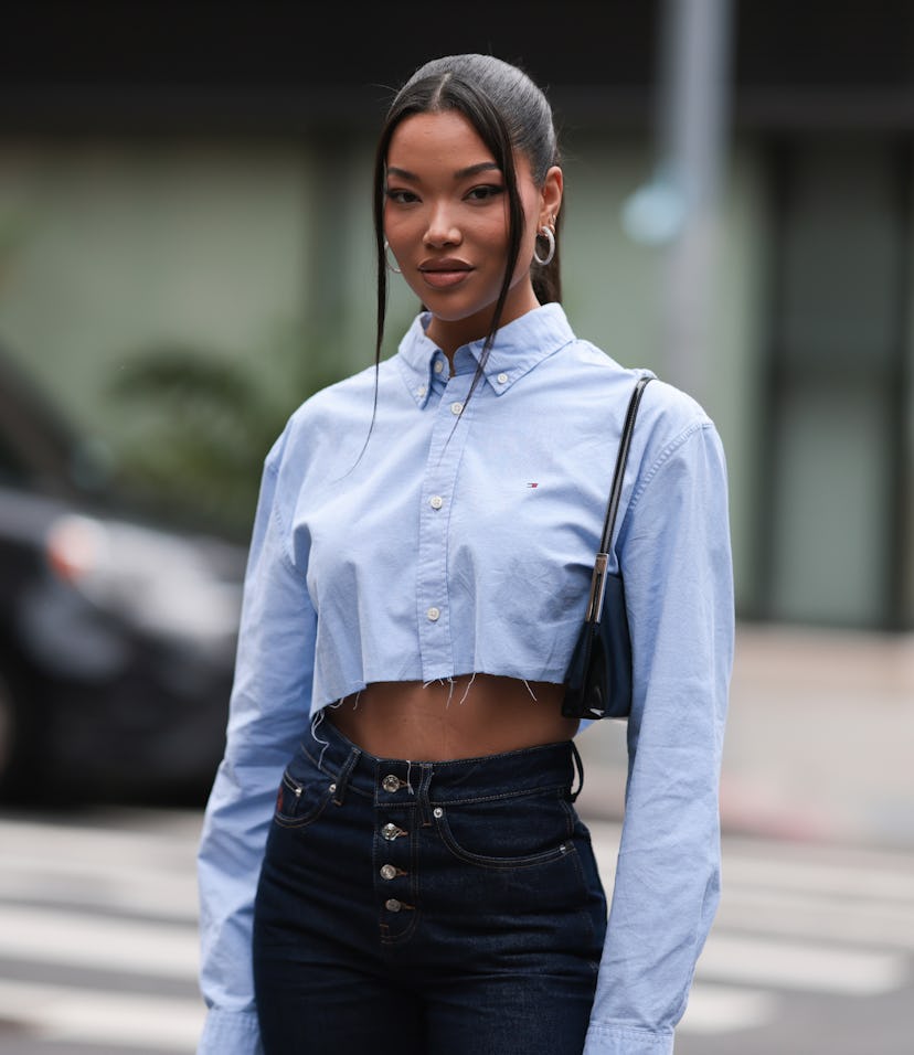New York Fashion Week Spring/Summer 2024 Street Style Beauty trends