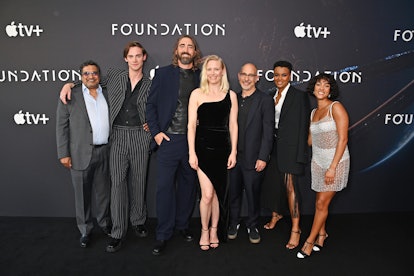 LONDÝN, ANGLIE - 29. června: (L-R) Kulvinder Gere, Cassian Bilton, Lee Pace, Laura Byrne, David SG..