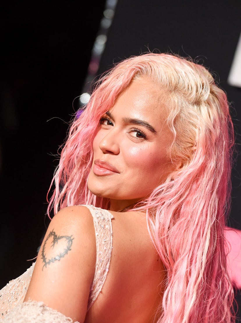 Karol G at the 2023 MTV Video Music Awards.