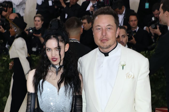 Elon Musk shared a photo of Grimes having a C-section with baby X.