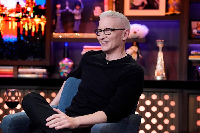 WATCH WHAT HAPPENS LIVE WITH ANDY COHEN -- Episode 19158 -- Pictured: Anderson Cooper -- (Photo by: ...