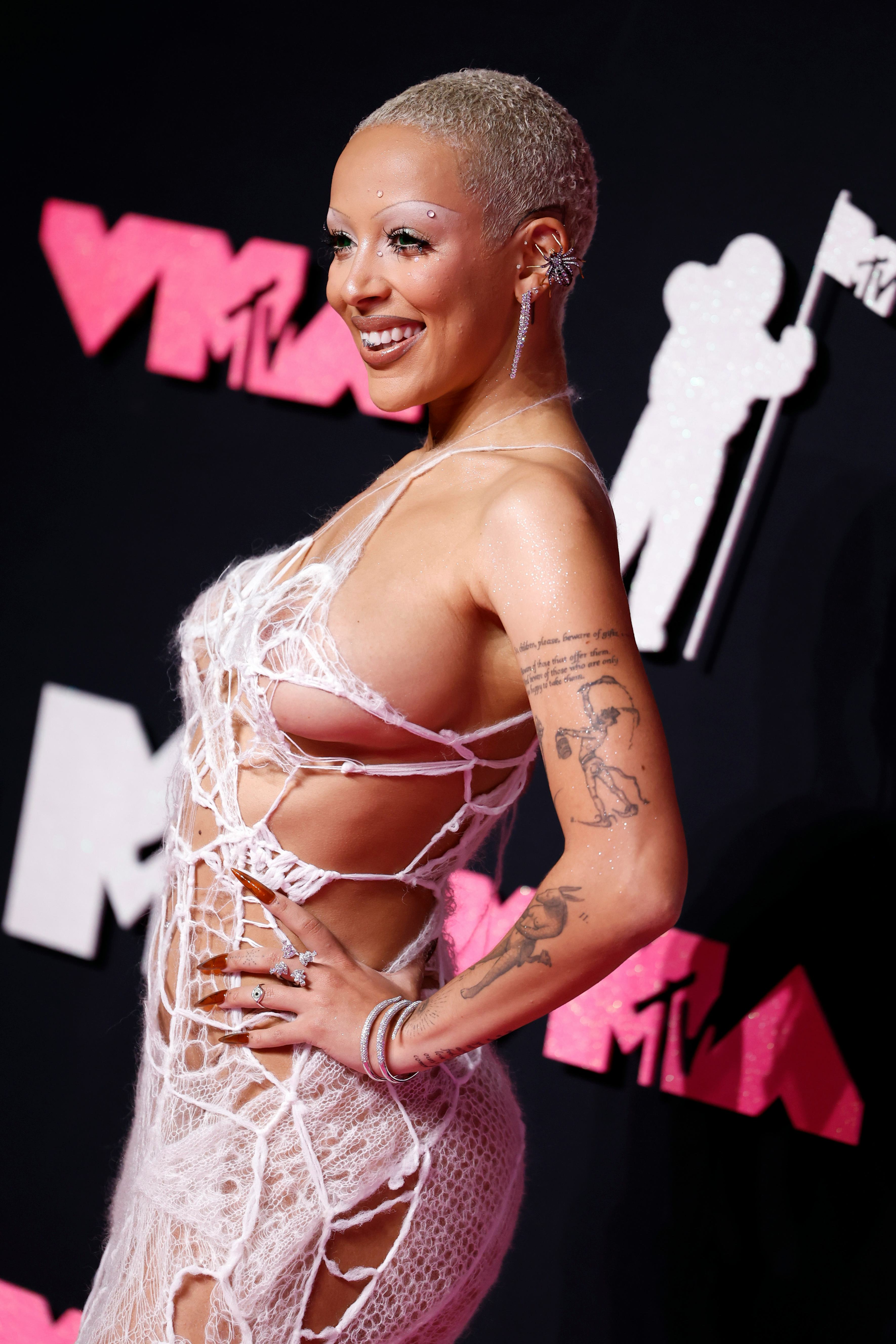 Doja Cat attends the 2023 Video Music Awards.