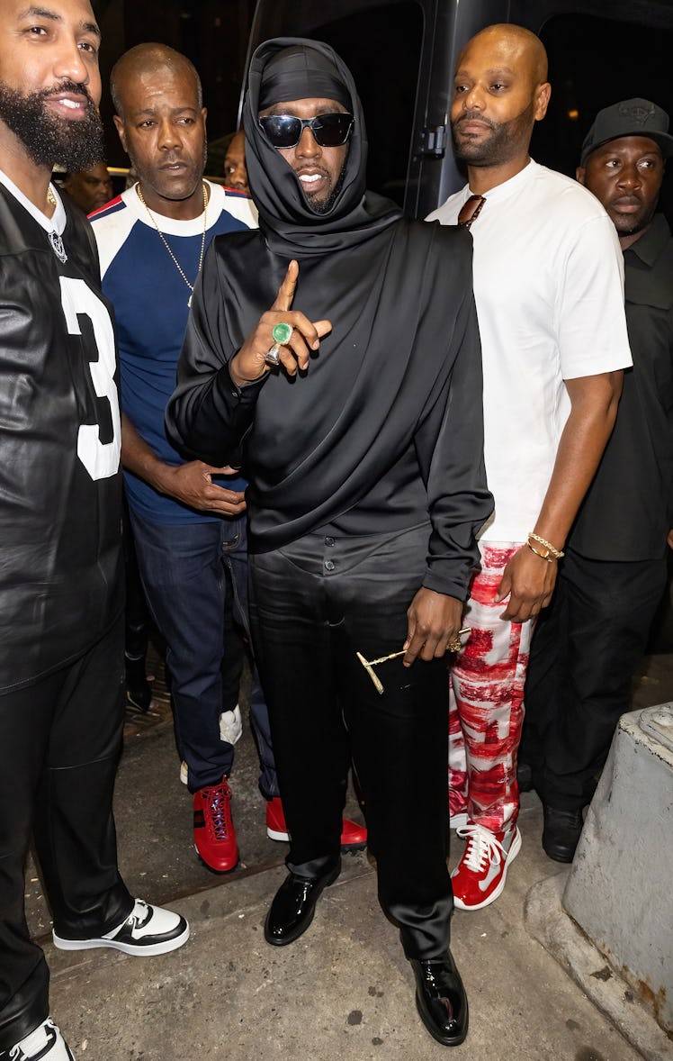 Sean "Diddy" Combs is seen arriving to the VMAs After Party