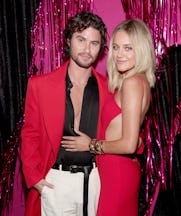 Chase Stokes and Kelsea Ballerini at the 2023 MTV VMAs