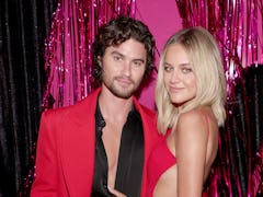 Chase Stokes and Kelsea Ballerini at the 2023 MTV VMAs