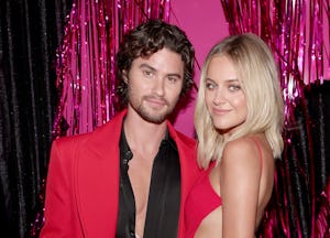 Chase Stokes and Kelsea Ballerini at the 2023 MTV VMAs