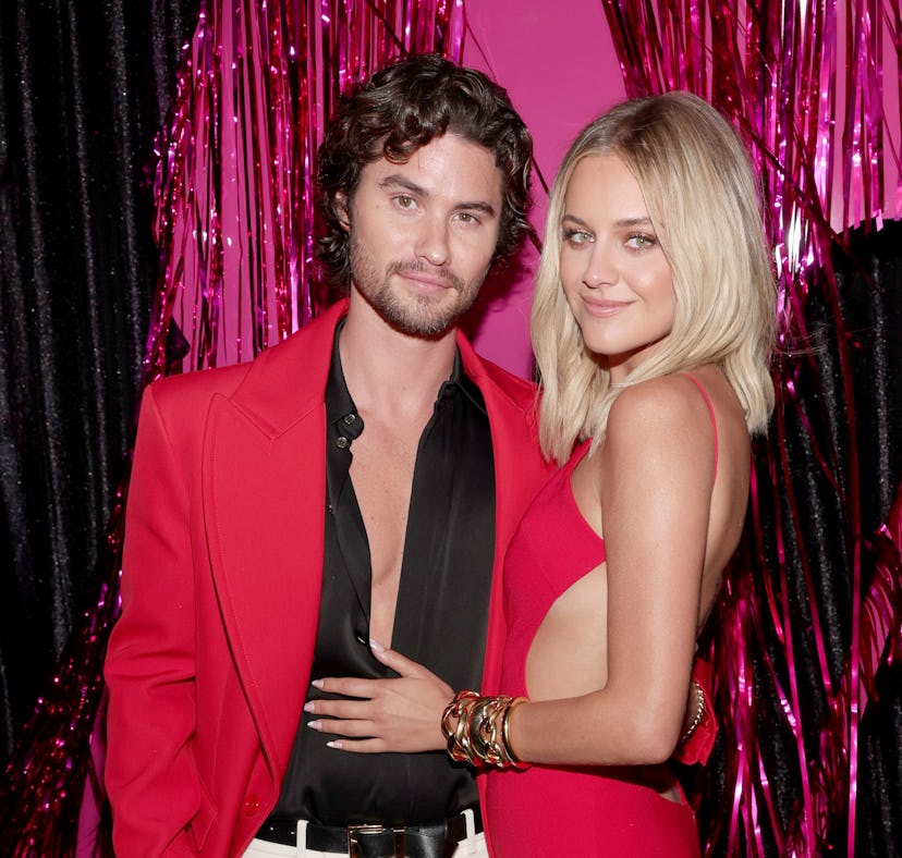 Chase Stokes and Kelsea Ballerini at the 2023 MTV VMAs