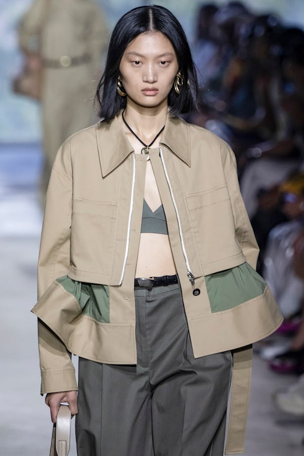 A model walks the runway during the 3.1 Phillip Lim Ready to Wear Spring/Summer 2024 fashion show.