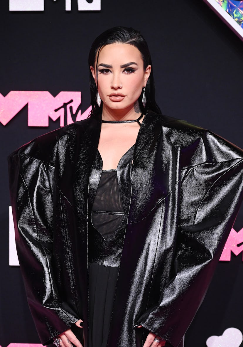 Demi Lovato at the 2023 MTV Video Music Awards.